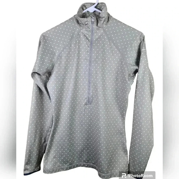 NIKE 1/2 zip polka dot jacket - Picture 1 of 9